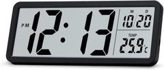LAFOCUSE digitalna LCD ura z datumom in temperaturo 21,6cm