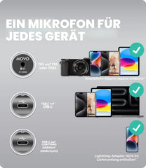 MOVO X1-MINI shotgun mikrofon za kamere in telefone