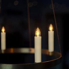 YUNSHENG LED božične svečke za drevo - set 30 kosov