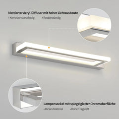 ECOBRT 42 cm LED svetilka za ogledalo