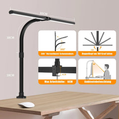 TANTU 80 cm LED namizna svetilka s polnjenjem