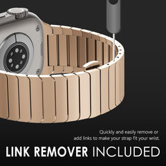 NEWWAYS kovinski pašček za Apple Watch iz nerjavečega jekla