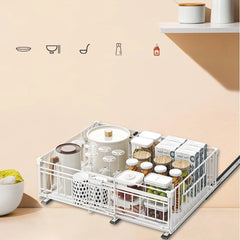 2x HABITELLO raztegljiv izvlečni organizator 32,5–50 cm