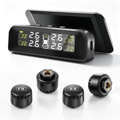 AVUTREL TPMS sistem za nadzor tlaka v pnevmatikah, solarno in USB