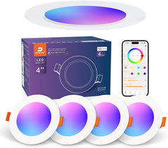 DUSKTEC 4KOS vgradni LED reflektorji z Alexa podporo - 10 W, 2700–6000 K