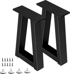 2x Rioychan Kovinske trapezne noge za mizo ali klop 35 cm