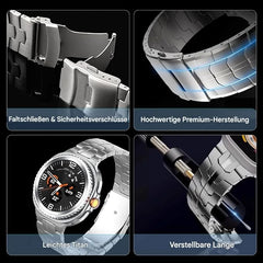 SYNSING Titanov pašček za Samsung Galaxy Watch 8