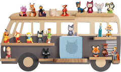 TODECO Tonie stenska polica v obliki avtobusa za Toniebox figure