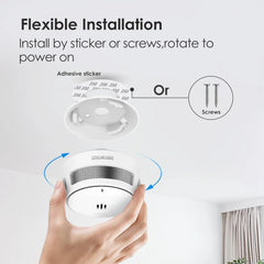 5x WISUALARM detektor dima z 10-letno baterijo