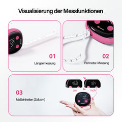SUNHAIXIA Fitdays pametni merilni trak za telo z aplikacijo "Fitdays"