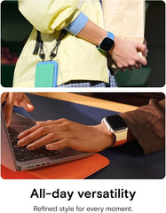 MOFT dvobarvni magnetni pašček za Apple Watch 42/44/45/46/49 mm