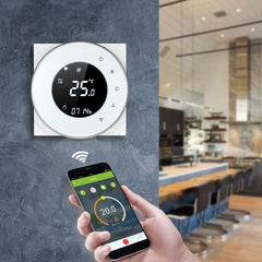 DECDEAL pametni sobni WiFi termostat za plinski kotel z LCD zaslonom na dotik