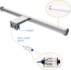 AZHIEN LED svetilka za ogledalo 40cm, 4000K, IP44
