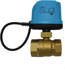 OOMVARMER 220 V 2-potni motorni krogelni ventil 1 1/4 palca