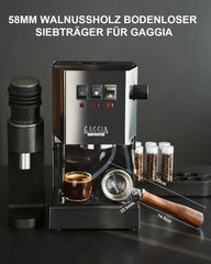 KOFIKOFI 58 mm portafilter bez dna za Gaggia aparat za kavu