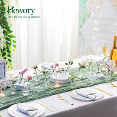 HEWORY set 38 mini steklenih vaz za dekoracijo