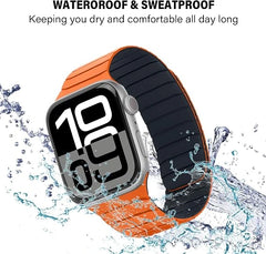SIXMOAT silikonski magnetni pašček za Apple Watch 38, 40, 41 in 42 mm
