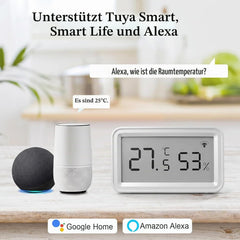 CHATTHEN Wi-Fi termometer in higrometer z LCD-zaslonom