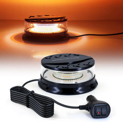 DINFU LED opozorilna luč 12–24 V rumeno-bela