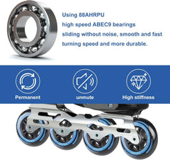 8x LALAGO kolesa za rolerje 84 mm