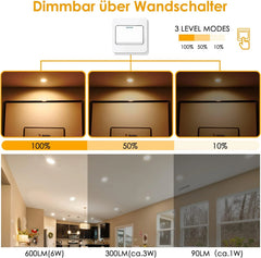 4x MYCUL 85mm vgradni LED reflektor - 3000 K