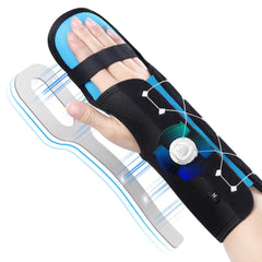 KTQUICK opornica za zapestje z nastavitvenim gumbom M desna roka