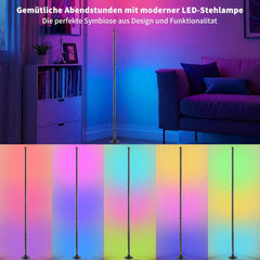 AOUROW 120 cm RGB LED talna svetilka z daljincem in aplikacijo