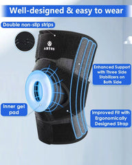 ABYON XL opornica za koleno s trojnimi stabilizatorji