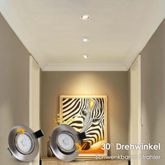 4x MYCUL 85mm vgradni LED reflektor - 3000 K