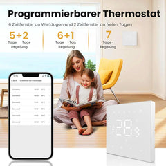 MIUCDA Pametni WiFi termostat za električno talno ogrevanje