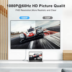 TWOZOH 1080p 60 Hz HDMI v VGA Kabel - 1,5 m