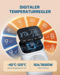 DEWENWILS 230 V digitalni termostat za gretje in hlajenje