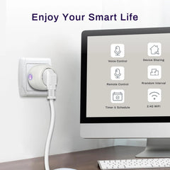 4x UCOMEN 3680 W pametna WiFi vtičnica