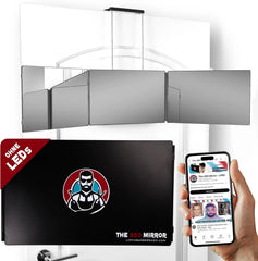 LIPFISBARBERSHOP.COM 360° trodelno ogledalo za striženje
