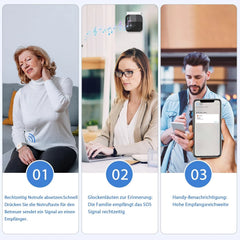 DAYTEE Wi-Fi SOS gumb za pomoč z aplikacijo