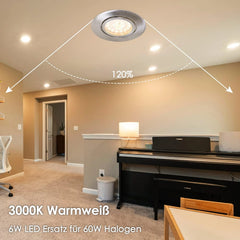 4x MYCUL 85mm vgradni LED reflektor - 3000 K
