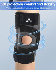 ABYON XL opornica za koleno s trojnimi stabilizatorji
