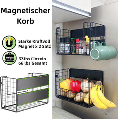 OMISHINE magnetni kuhinjski organizator s 2 police