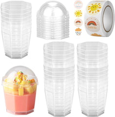 50x YANCLIFE mini posodica za sladice s pokrovom 160ml
