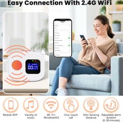 JAOGAUS pametni SOS klicni sistem WiFi s 6 gumbi