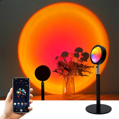 GY pametna projektorska svetilka sončnega zahoda 360° z Bluetooth Mesh