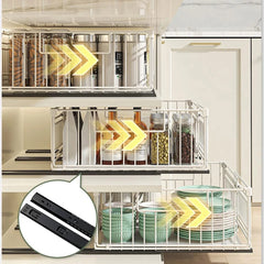 2x HABITELLO raztegljiv izvlečni organizator 32,5–50 cm