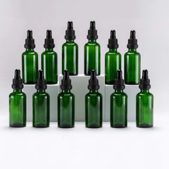 12x YIZHAO 50 ml steklena kapalna steklenička