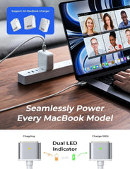 LISEN USB-C polnilni kabel za MagSafe 3 140 W 2 m