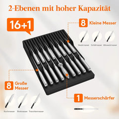 LIFEWIT magnetni organizator za 16 nožev