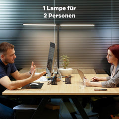 APMIEK dvojna LED namizna svetilka z daljinskim upravljalnikom - 80 cm