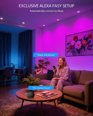 6x VARICART Pametna LED vgradna svetilka RGB 7W