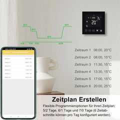 KETOTEK WiFi termostat za vodno talno ogrevanje