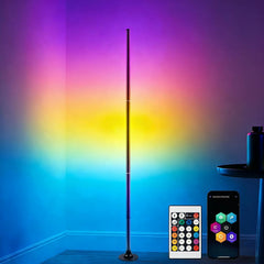 AOUROW 120 cm RGB LED talna svetilka z daljincem in aplikacijo