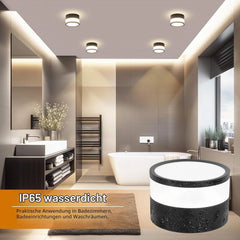 4x URING 109 mm LED zatemnitvena stropna svetilka 2700–6500 K